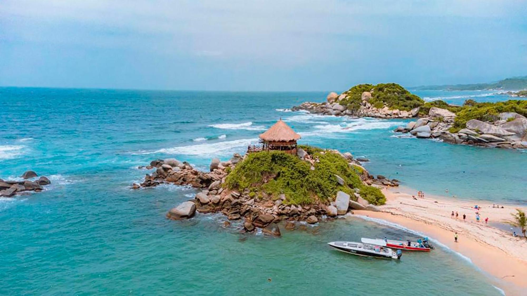 Hostal Mirador Dentro Del Parque Tayrona Эль-Саино Экстерьер фото