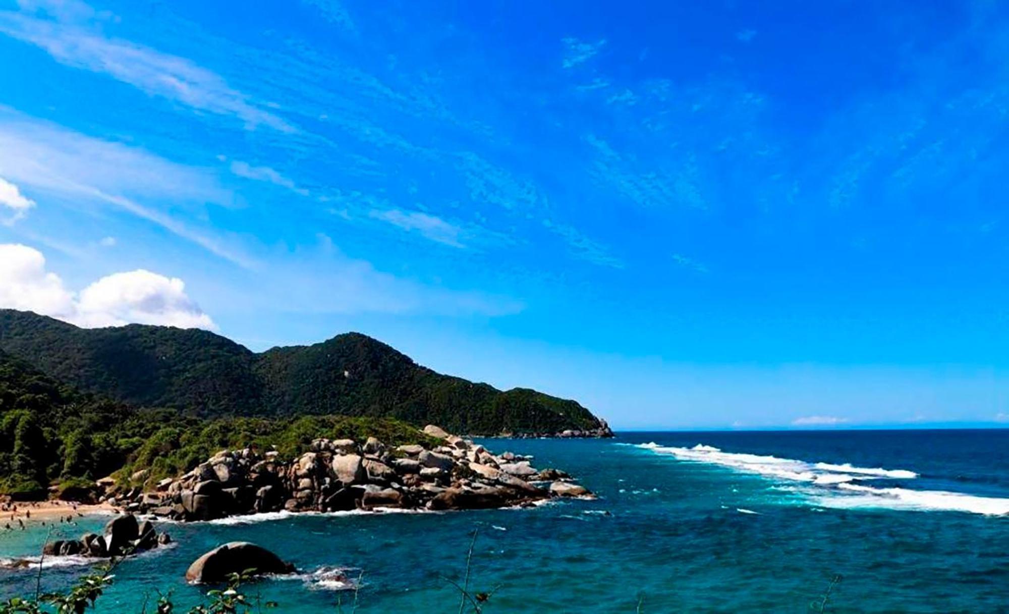 Hostal Mirador Dentro Del Parque Tayrona Эль-Саино Экстерьер фото